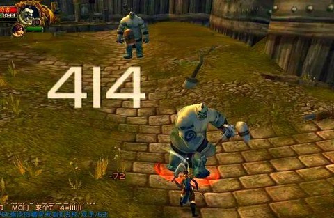 魔兽怎么显示伤害数字