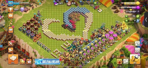 部落冲突格子阵怎么破