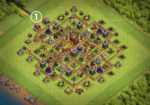 部落冲突格子阵怎么破[图1]