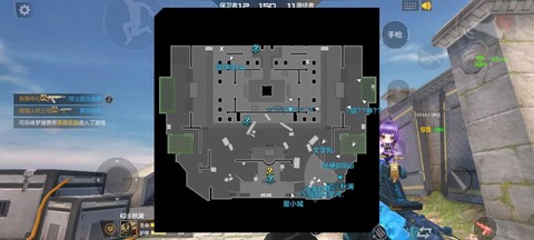 穿越火线地图怎么开