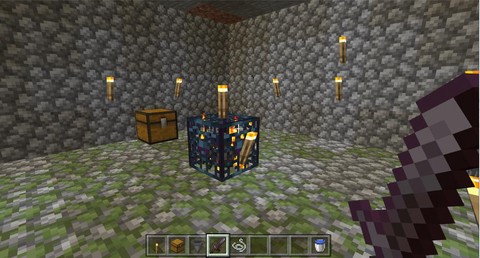 我的世界蜘蛛刷怪笼怎么改造[图2]