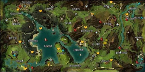 激战2凯席斯山怎么去